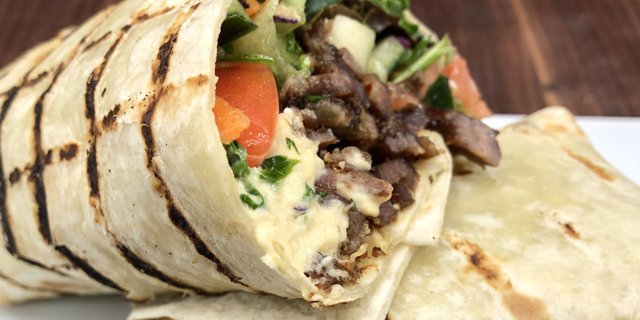 Beef Doner Wrap