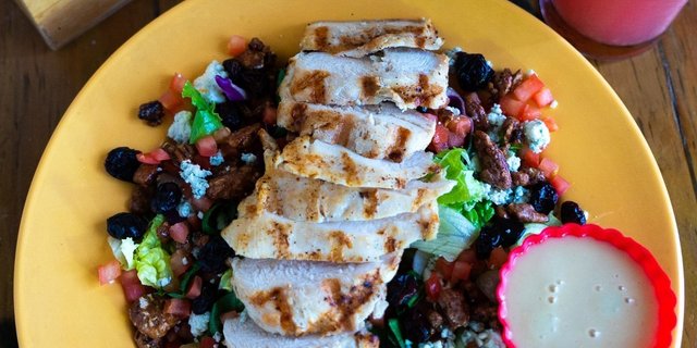 Honey Pecan Chopped Chicken Salad