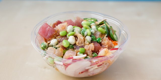 Red & Albacore Tuna Poké Bowl