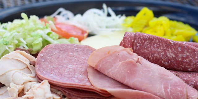 Sliced Deli Meat & Cheese Tray