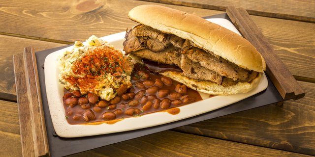 BBQ Tri-Tip Sandwich