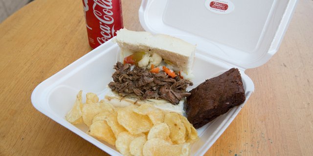 Junior Beef Sandwich Boxed Lunches