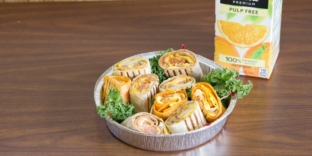 Assorted Breakfast Wraps