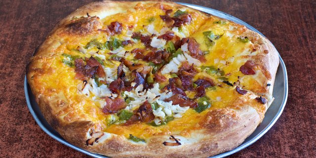 Burque Turkey Pizza