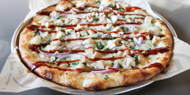 Fire-Grilled BBQ Chicken Pizza