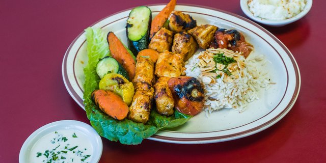 Chicken Kafta Plate