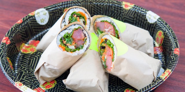 Hana Sushi Burrito Platter