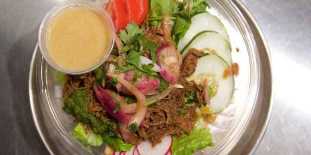 Lamb Curry Salad