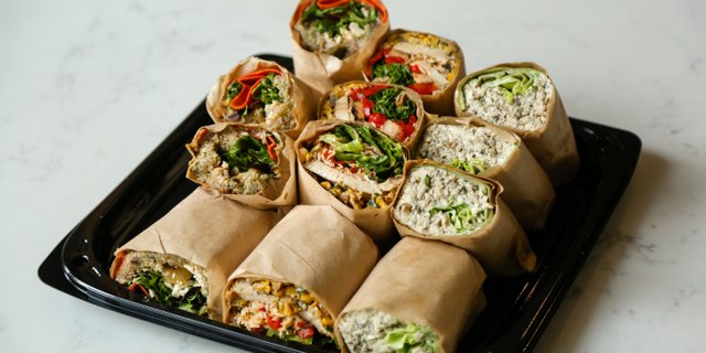 Mixed Wrap Platter