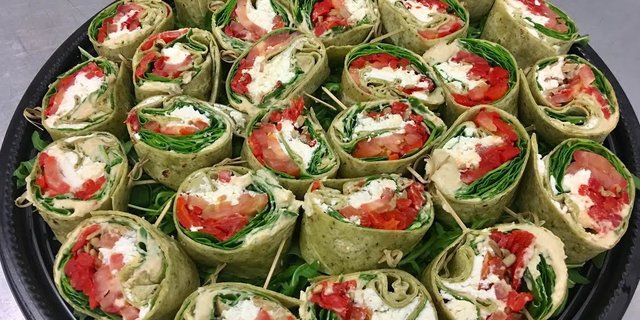 Hummus Veggie Wrap