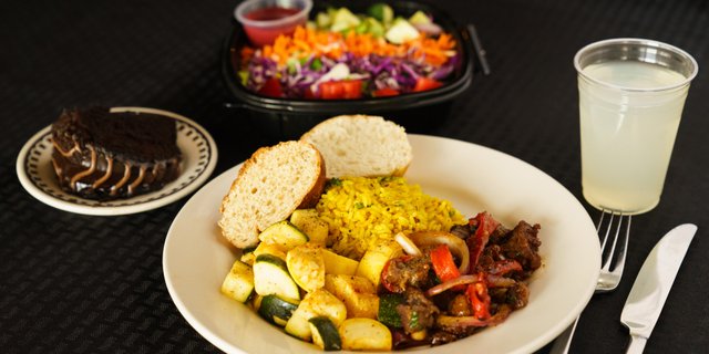 Braised Beef w/ Portabella Mushroom Sauce Meal