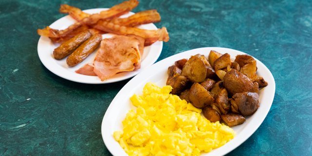 Egg & Meat Platter