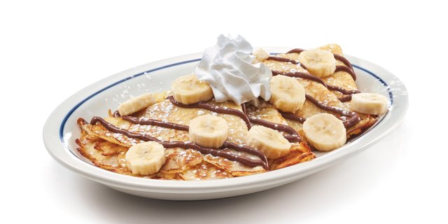 Banana & Nutella Crepes