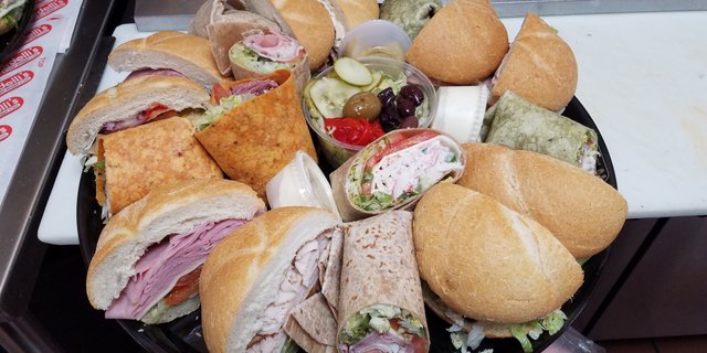 Assorted Rolls/Wraps Platter
