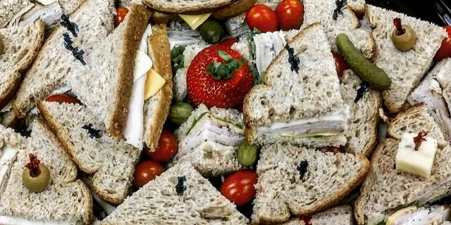 Small Finger Sandwiches Platter