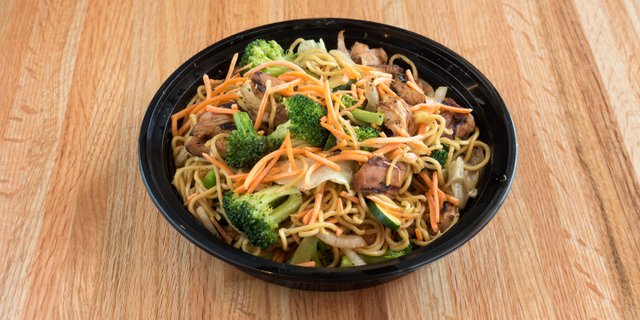 Chicken Yakisoba Noodles