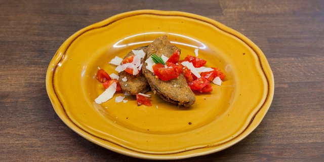Mini Eggplant Parmesan