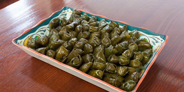 Stuffed Grape Leaves