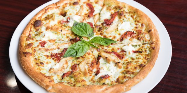 Chicken Pesto Pizza