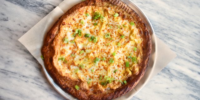 Egg & Cheese Breakfast Pizza