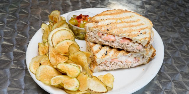 Tuna & Swiss Panini Tray