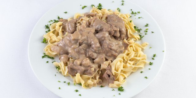 Authentic Beef Stroganoff