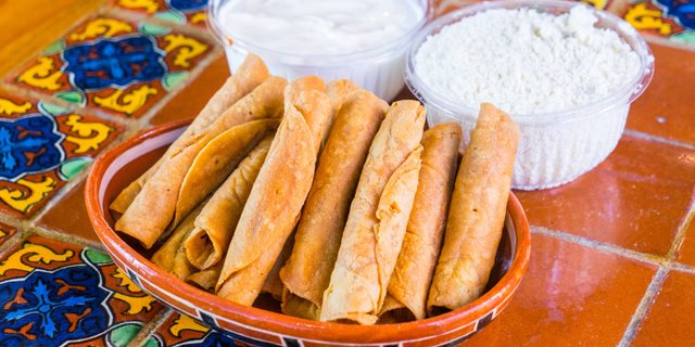 Chicken Flautas