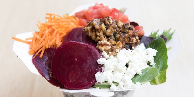 Beets & Goat Cheese Salad
