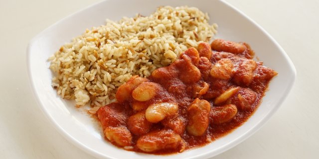 Lima Beans and Rice