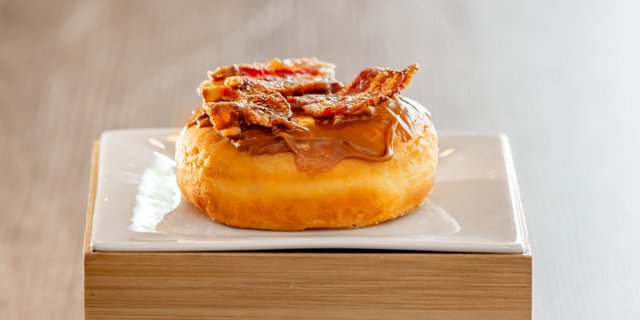 Bacon Butterscotch Doughnut