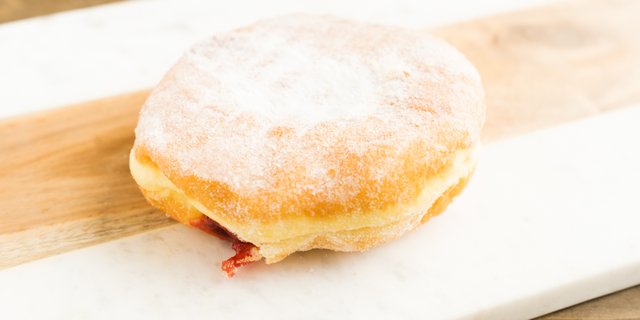Black Raspberry Jelly Donut