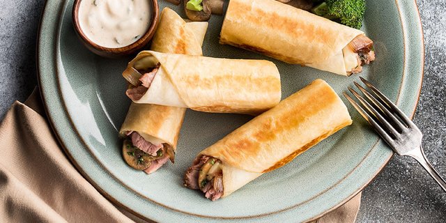 Steak Rollup