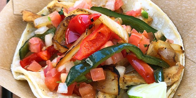 Chicken Fajita Taco