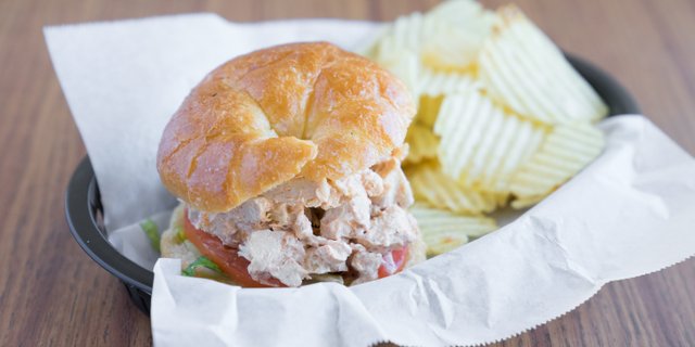 Chicken Salad Croissant Sandwich