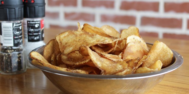 Homemade Kettle Chips