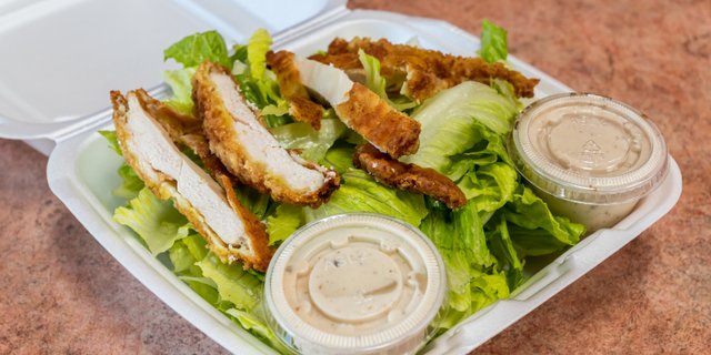 Grilled Chicken Caesar Salad