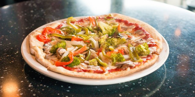 Wood-Roasted Vegetable Pizza