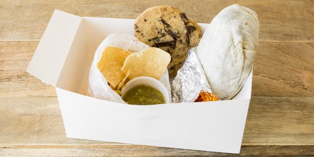 Burrito Box Lunch