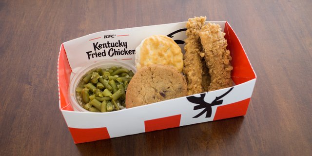 3 Chicken Strips Box Meal