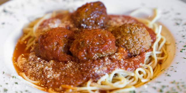 Spaghetti w/ Meatballs
