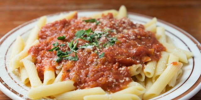 Ziti with Marinara