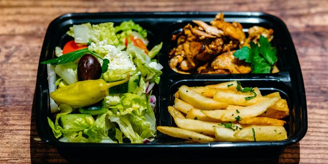Gyro & French Fries Boxed Lunch