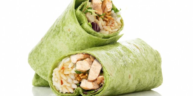 Crispy Thai Chicken Wrap