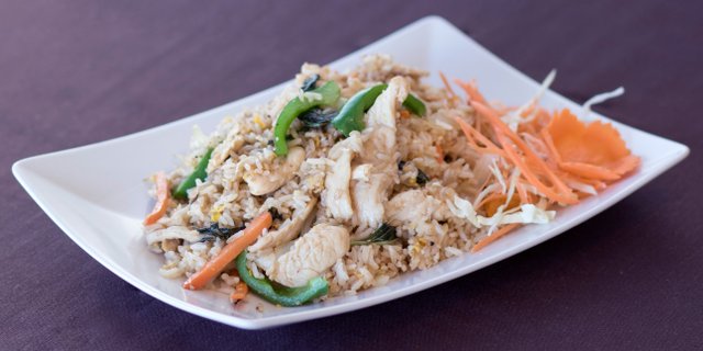Spicy Basil Fried Rice