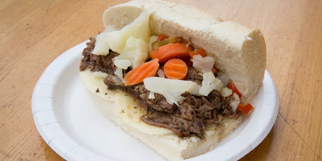 Tootie's Famous Italian Beef Sandwich Party Tray