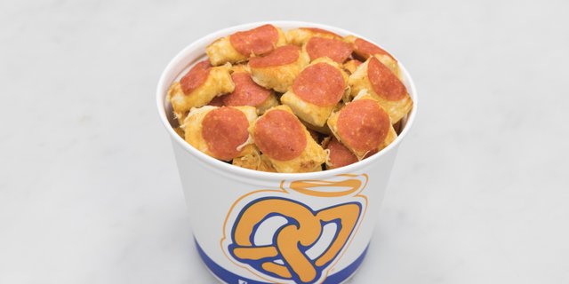 Pepperoni Pretzel Nuggets Bucket