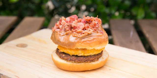 Ultimate Breakfast Donut Sandwich