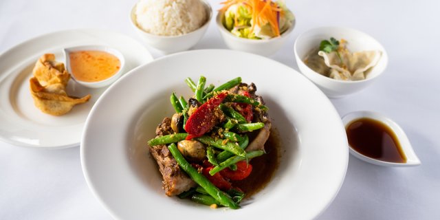 Grilled Baby Back Ribs & String Beans Happy Meal