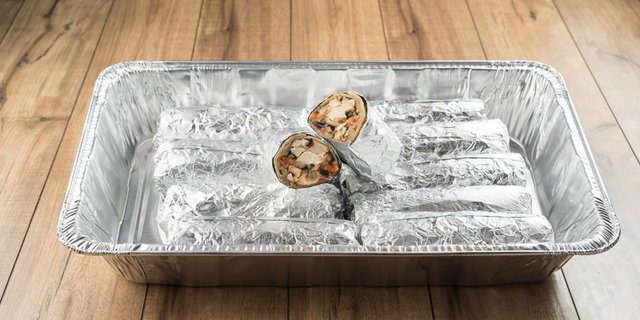 Fajita Chicken Burrito