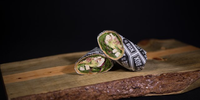 Avocado, Chicken, Bacon & Ranch Wrap Box